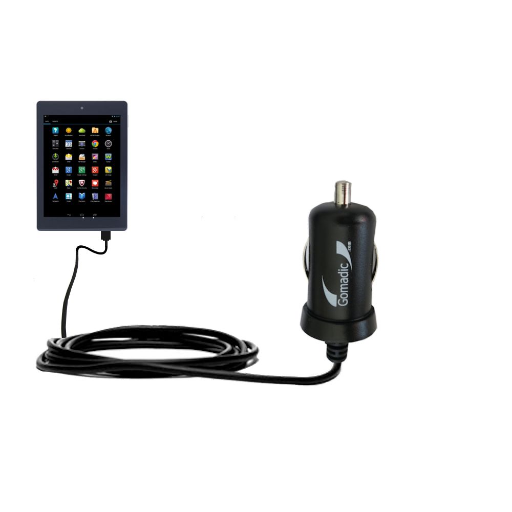 Mini Car Charger compatible with the Acer Iconia A1