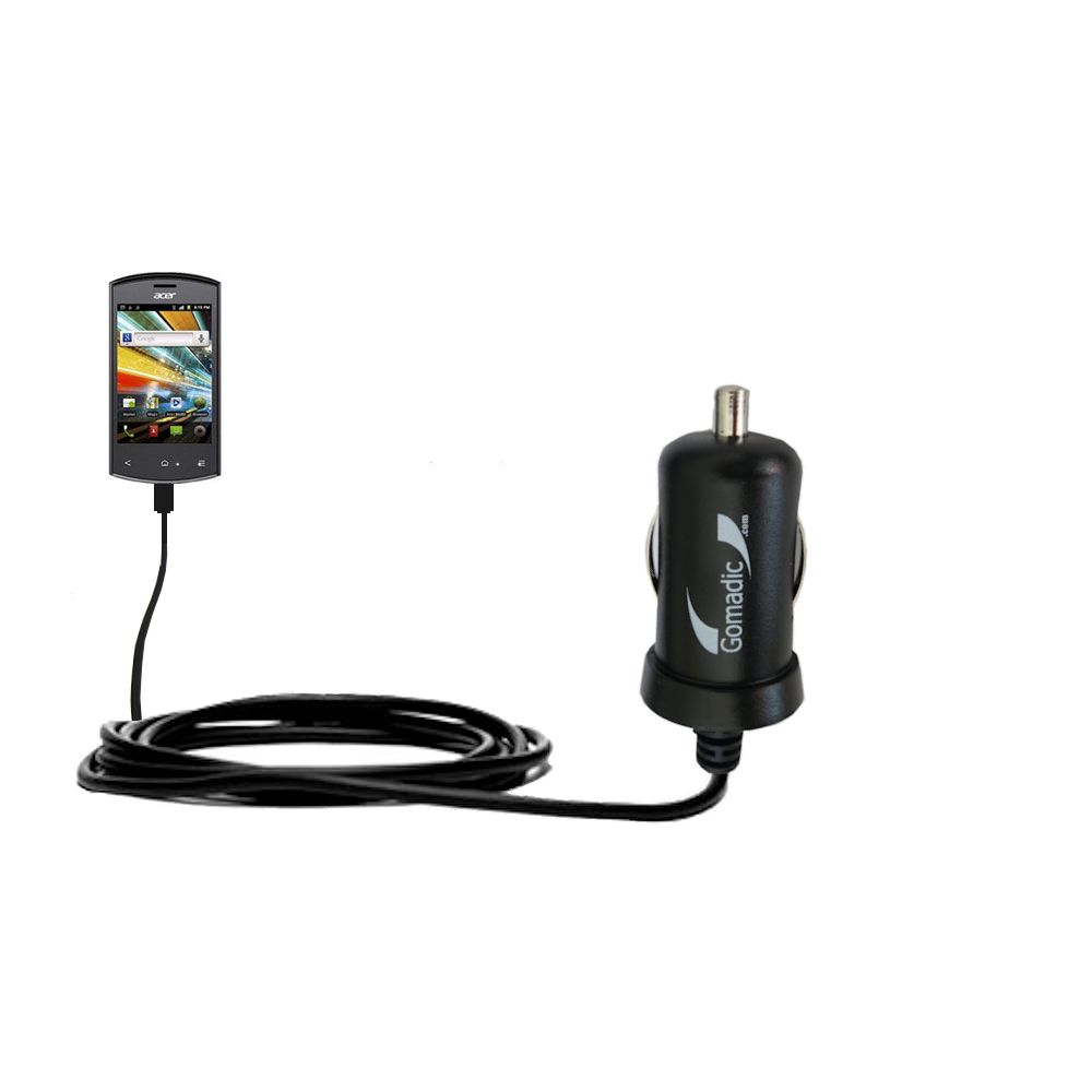 Mini Car Charger compatible with the Acer Liquid Express