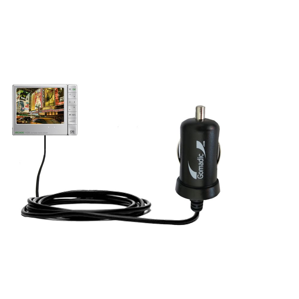 Mini Car Charger compatible with the Archos 405