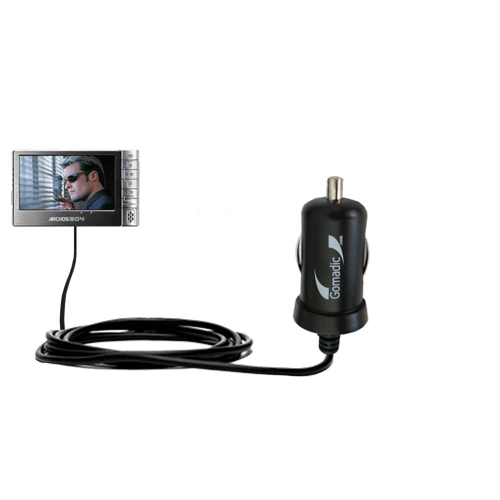 Mini Car Charger compatible with the Archos 504 WiFi