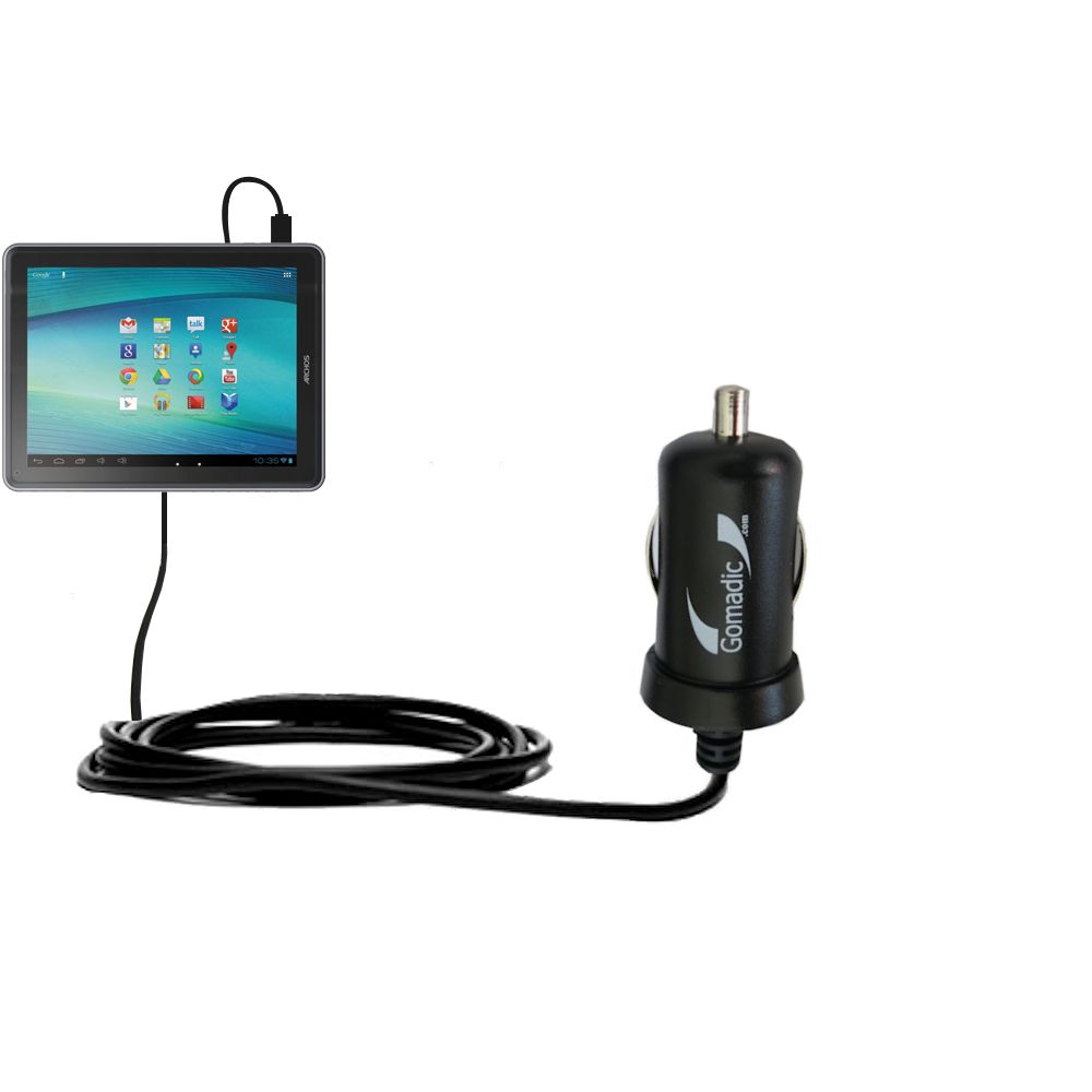 Mini Car Charger compatible with the Archos 97 Carbon