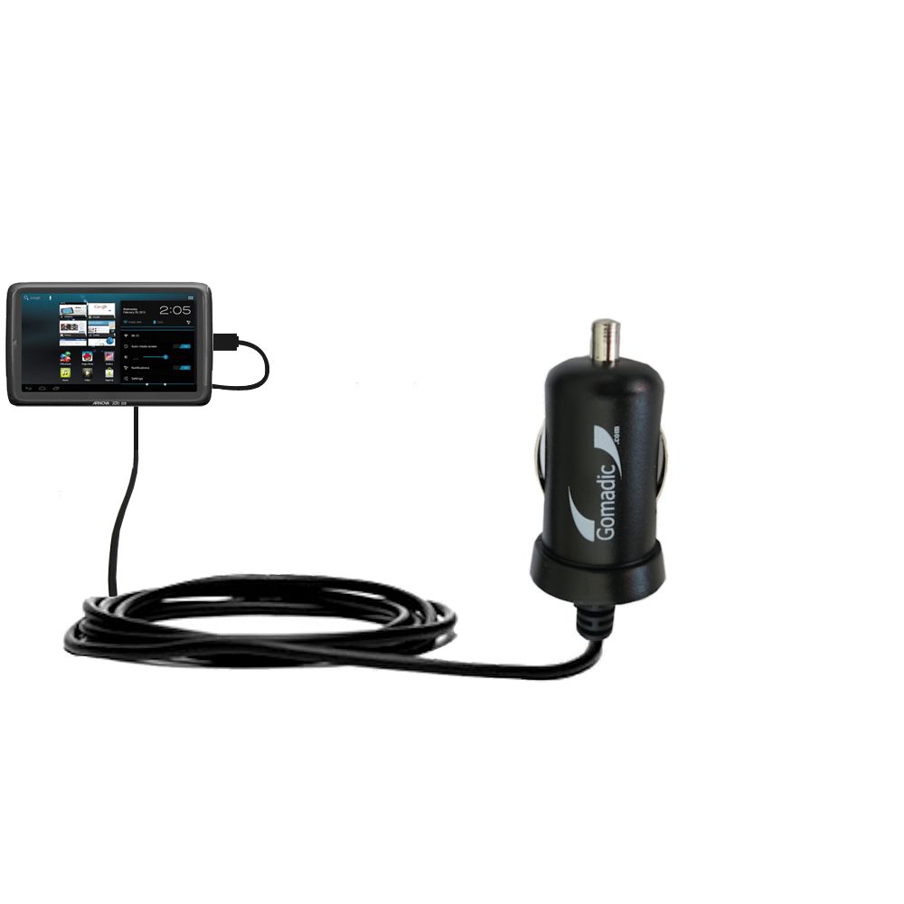 Mini Car Charger compatible with the Arnova 10c G3
