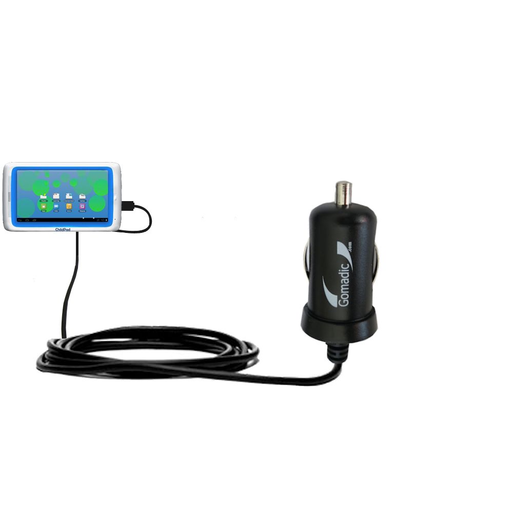 Mini Car Charger compatible with the Arnova ChildPad