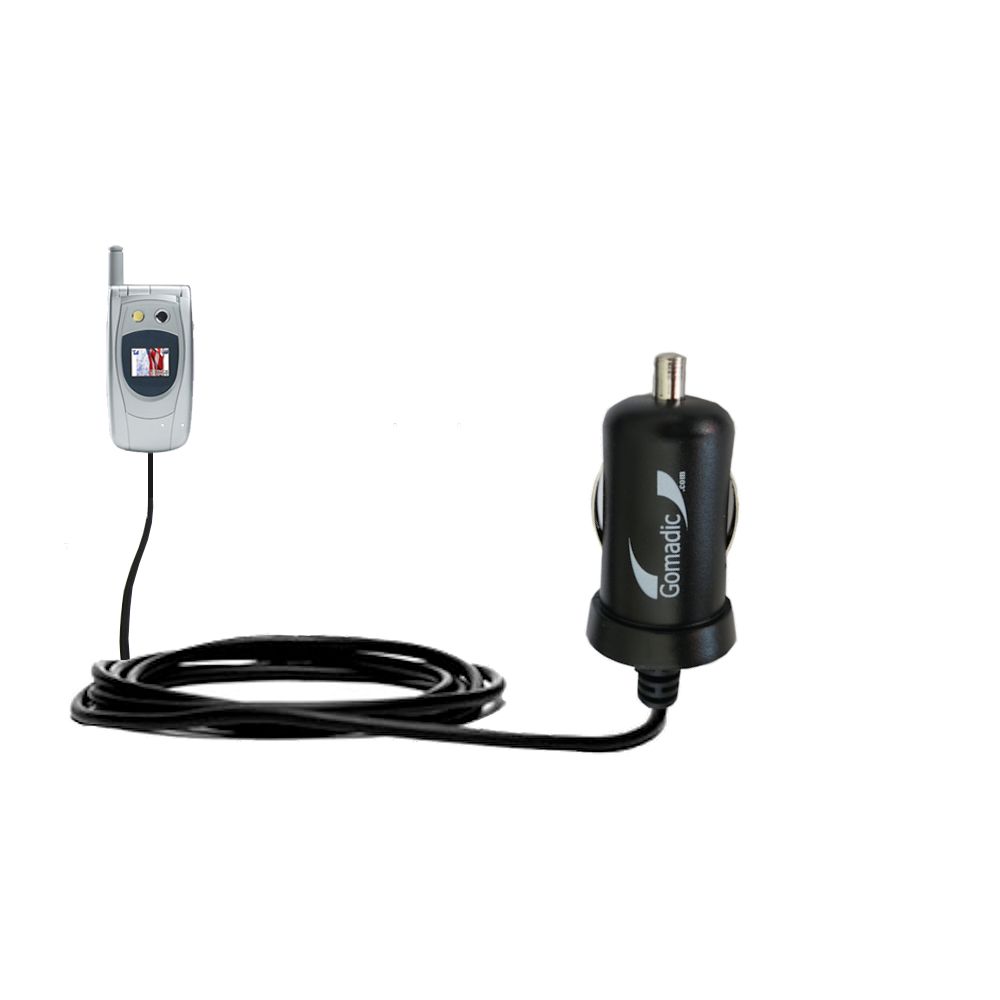 Mini Car Charger compatible with the Audiovox CDM 9900 9950