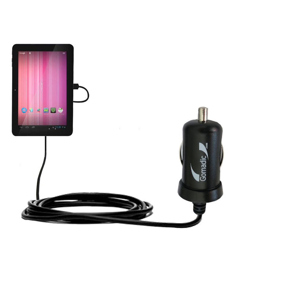 Mini Car Charger compatible with the Azpen A1020