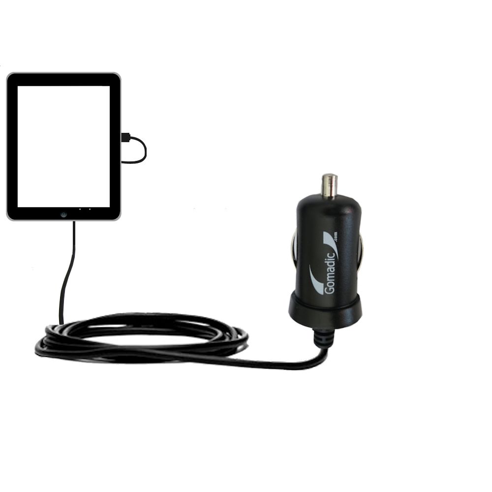 Mini Car Charger compatible with the Azpen A820