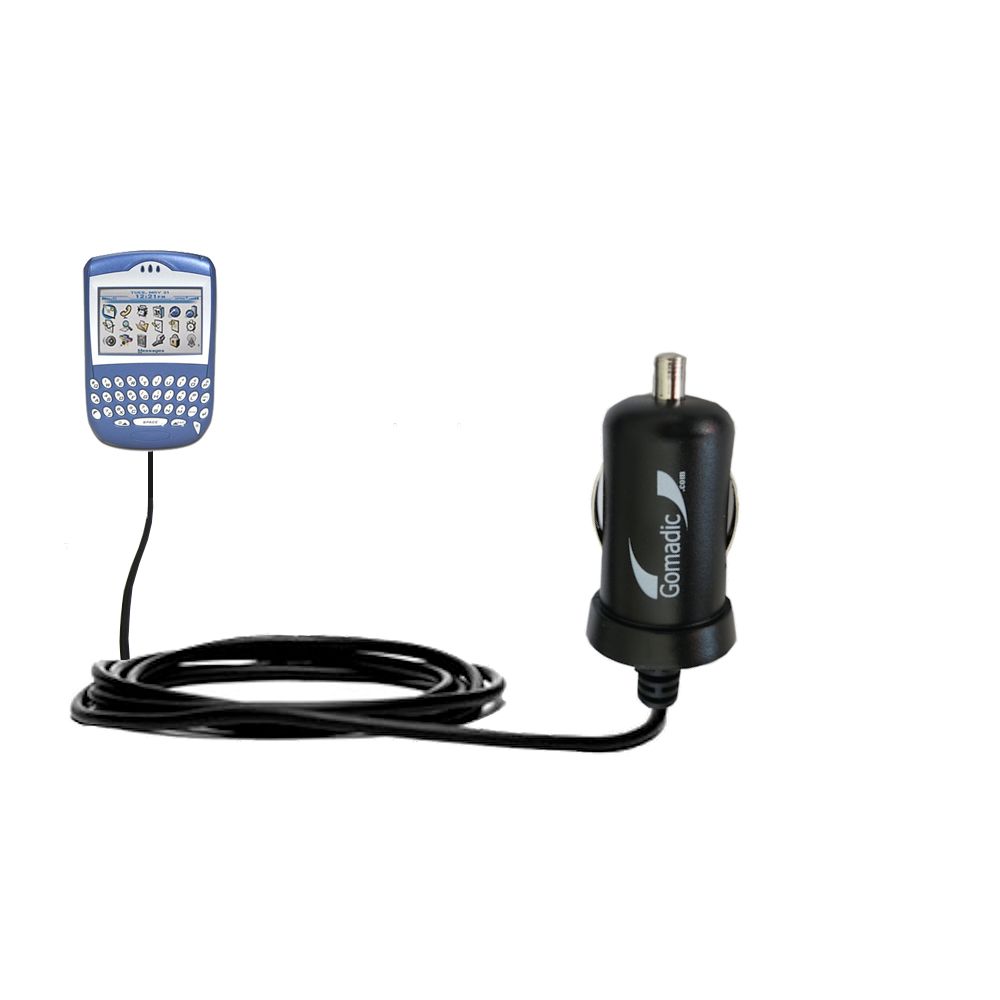 Mini Car Charger compatible with the Blackberry 7280