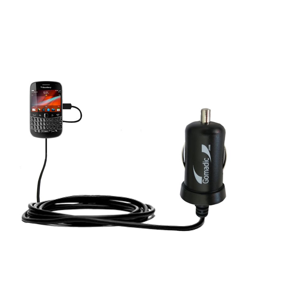 Mini Car Charger compatible with the Blackberry 9900 9930