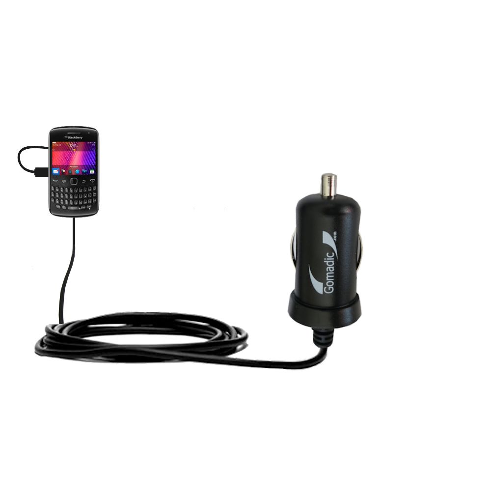Mini Car Charger compatible with the Blackberry Apollo