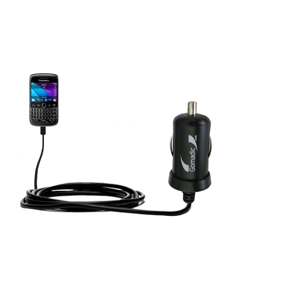 Mini Car Charger compatible with the Blackberry Bold 9790
