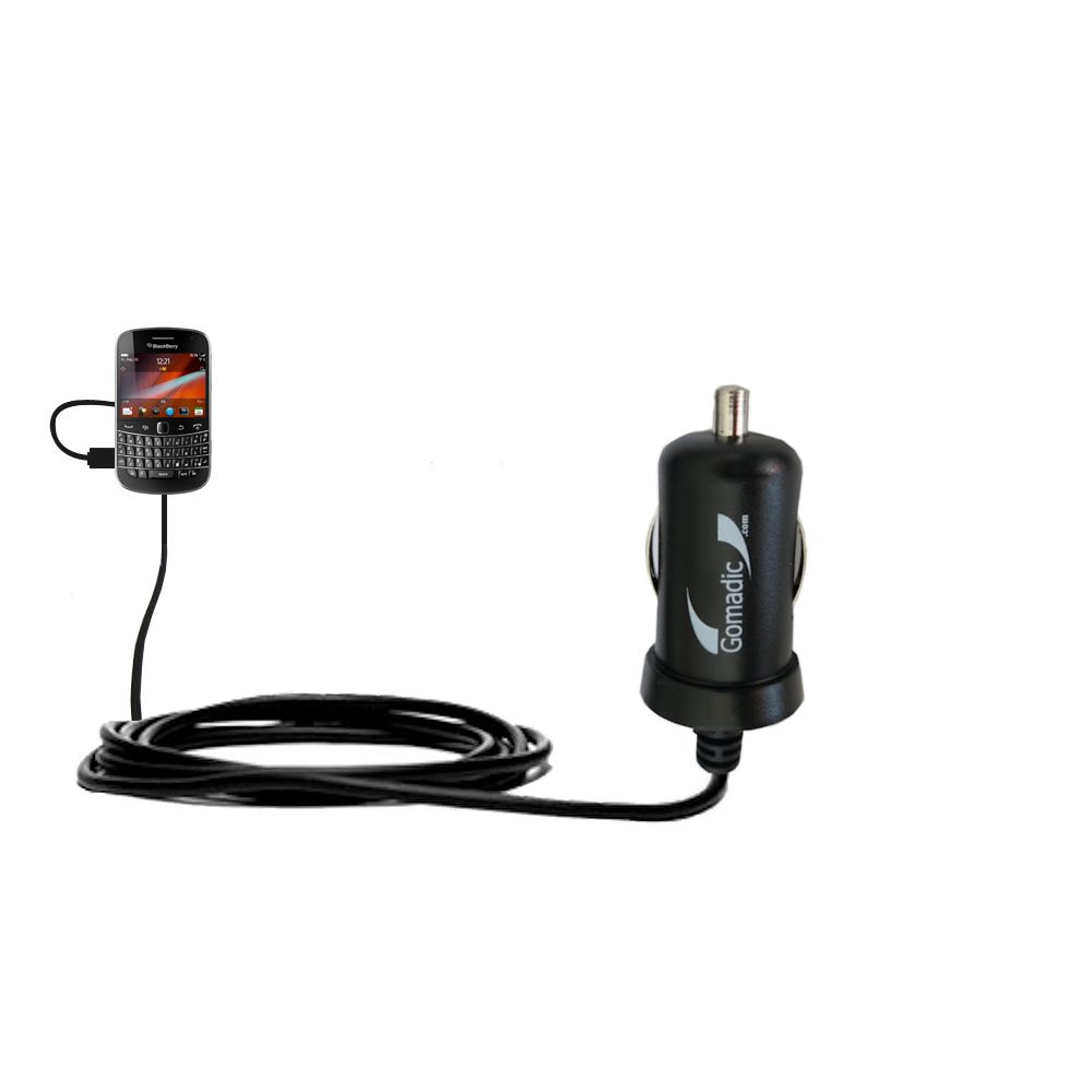 Mini Car Charger compatible with the Blackberry Bold 9900