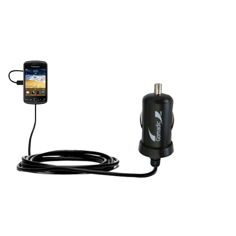 Mini Car Charger compatible with the Blackberry Curve Touch 9380