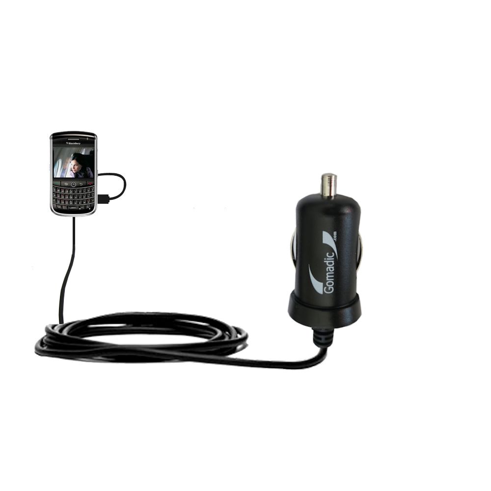 Mini Car Charger compatible with the Blackberry Javelin