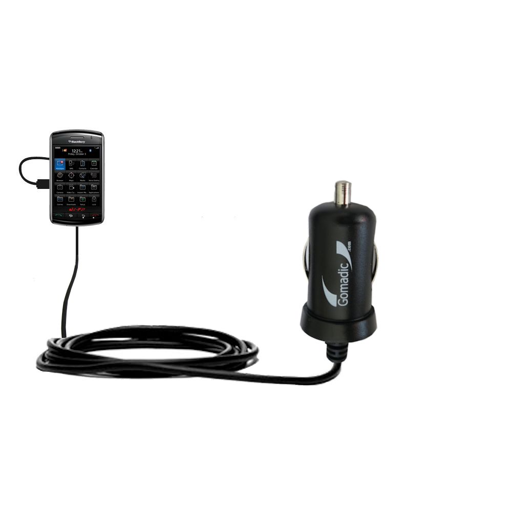 Mini Car Charger compatible with the Blackberry Storm 2