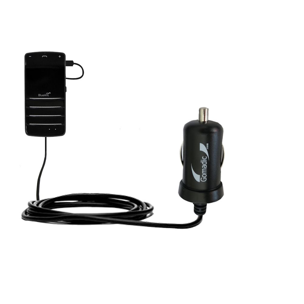 Mini Car Charger compatible with the BlueAnt COMMUTE