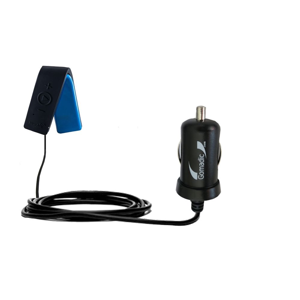 Mini Car Charger compatible with the BlueAnt RIBBON