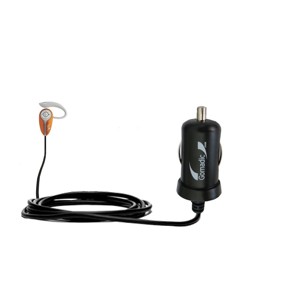 Mini Car Charger compatible with the BlueAnt X3 micro