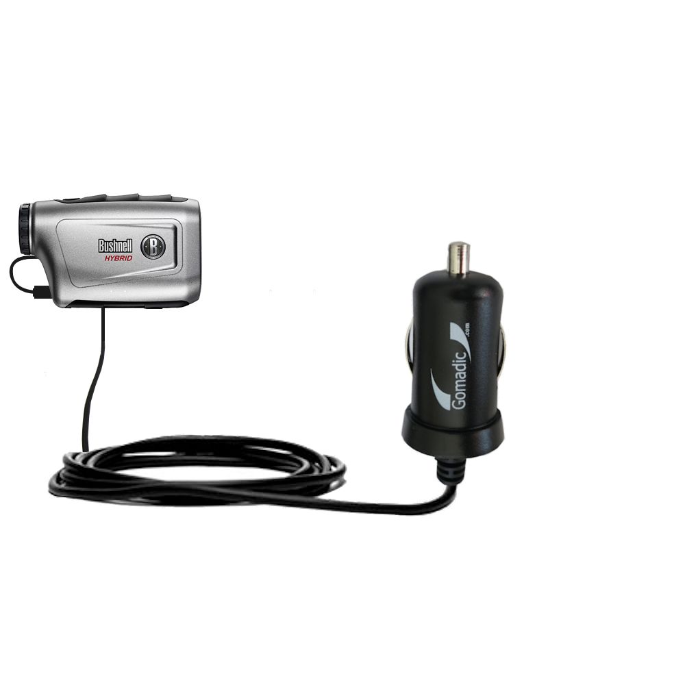 Mini Car Charger compatible with the Bushnell Hybrid Laser GPS