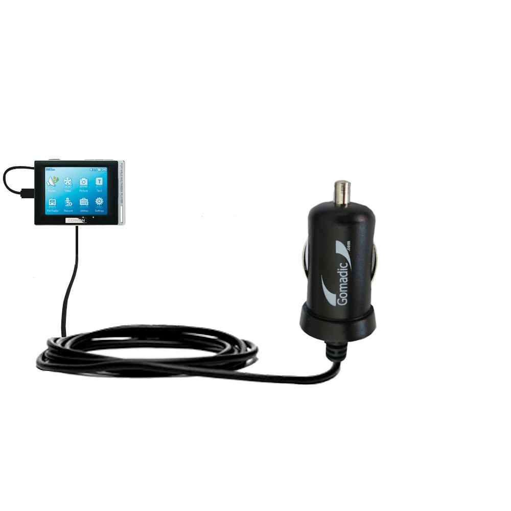 Mini Car Charger compatible with the Cowon D2