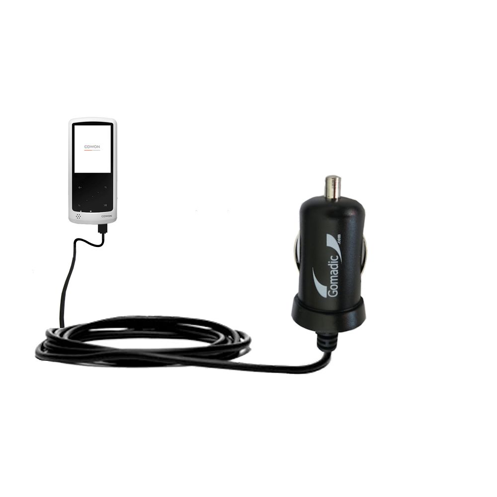 Mini Car Charger compatible with the Cowon iAudio 9 Plus