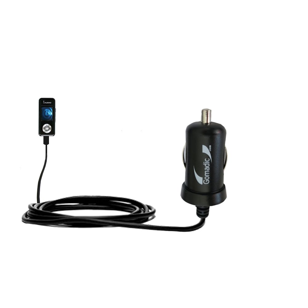 Mini Car Charger compatible with the Cowon iAudio U3
