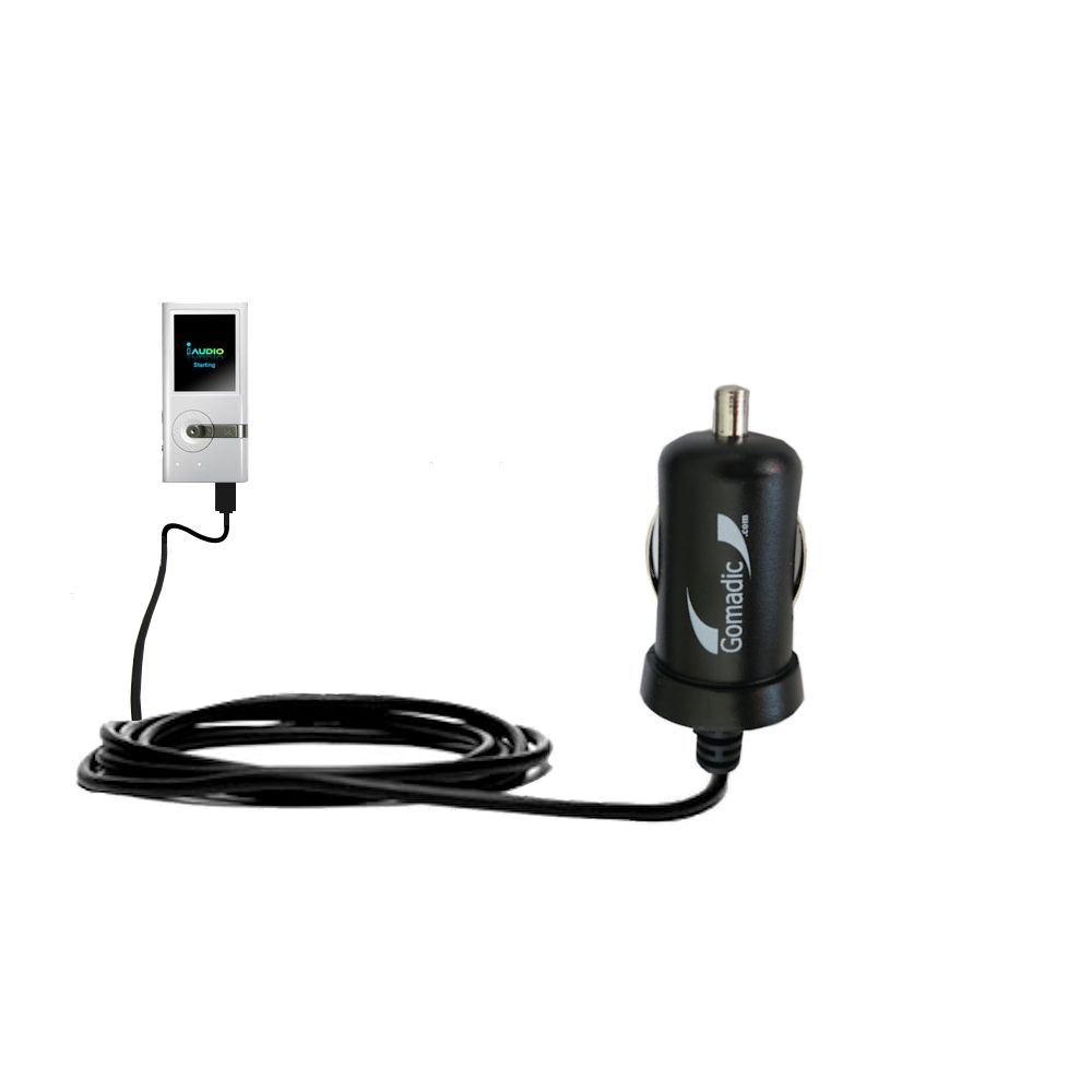 Mini Car Charger compatible with the Cowon iAudio U5