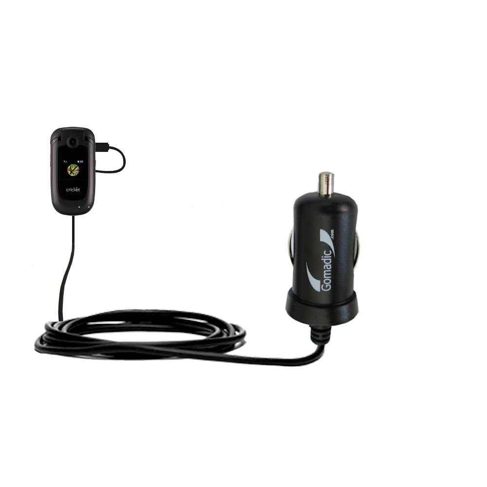 Mini Car Charger compatible with the Cricket CAPTR
