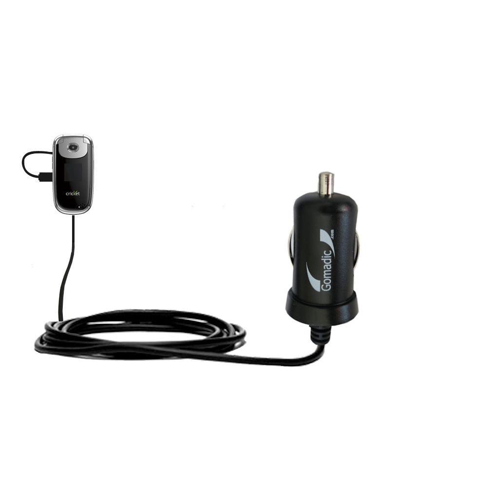 Mini Car Charger compatible with the Cricket CAPTR II