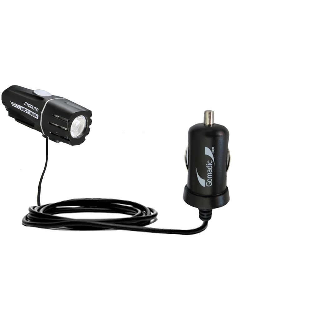 Mini Car Charger compatible with the Cygolite Streak
