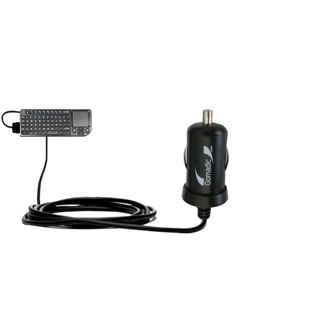 Mini Car Charger compatible with the DBTech Mini keyboard