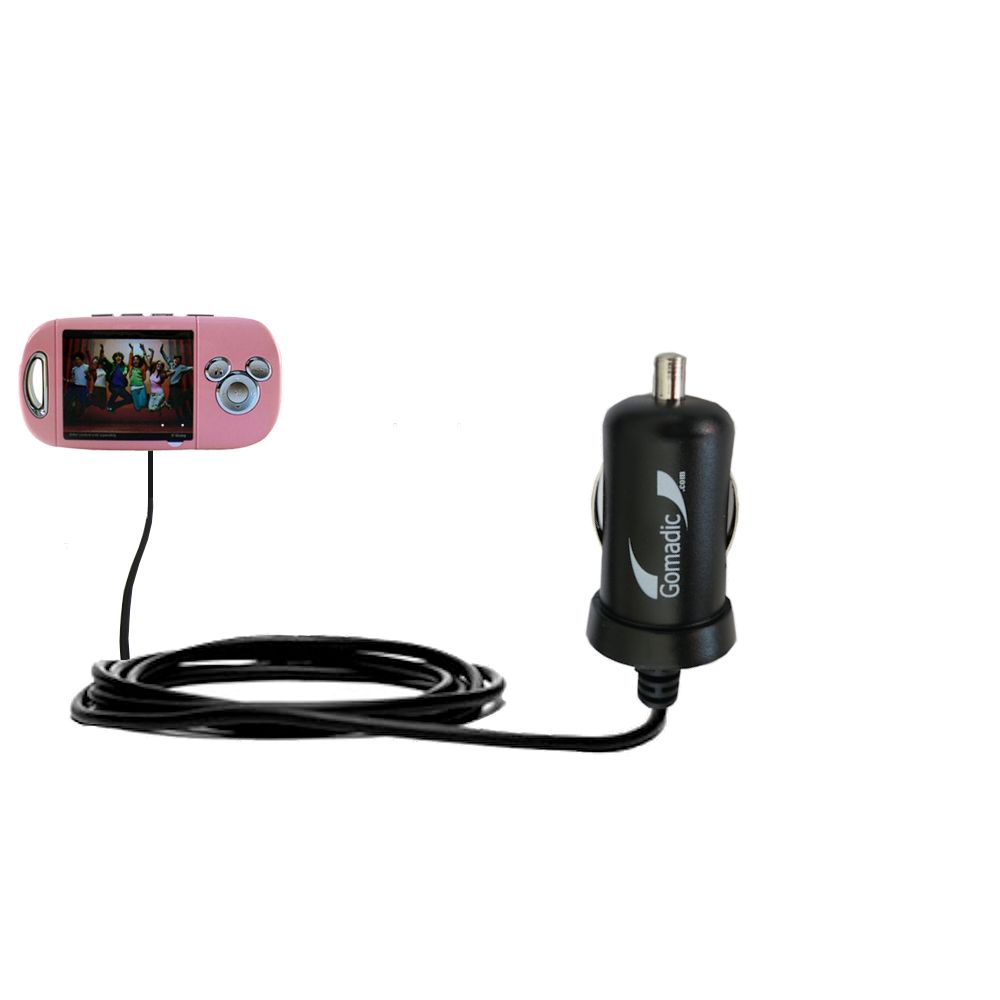 Mini Car Charger compatible with the Disney High School Musical Mix Max Player DS19005
