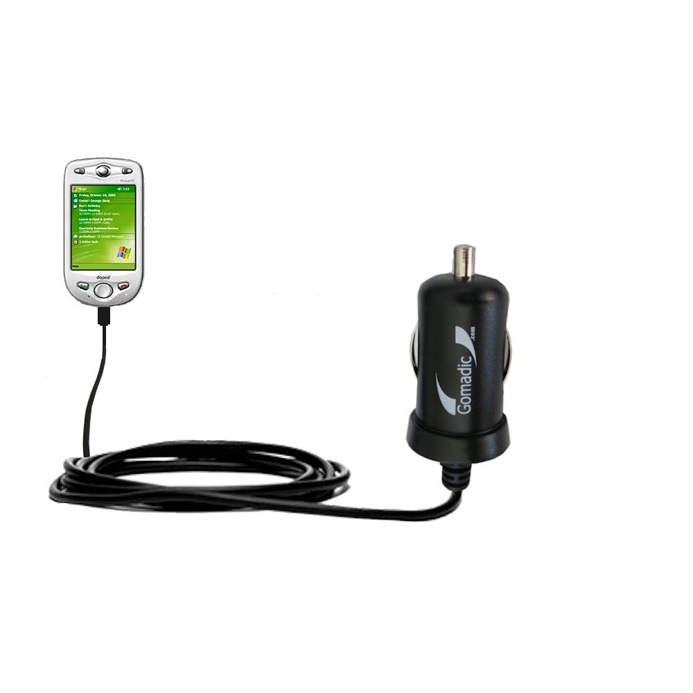 Mini Car Charger compatible with the Dopod 696