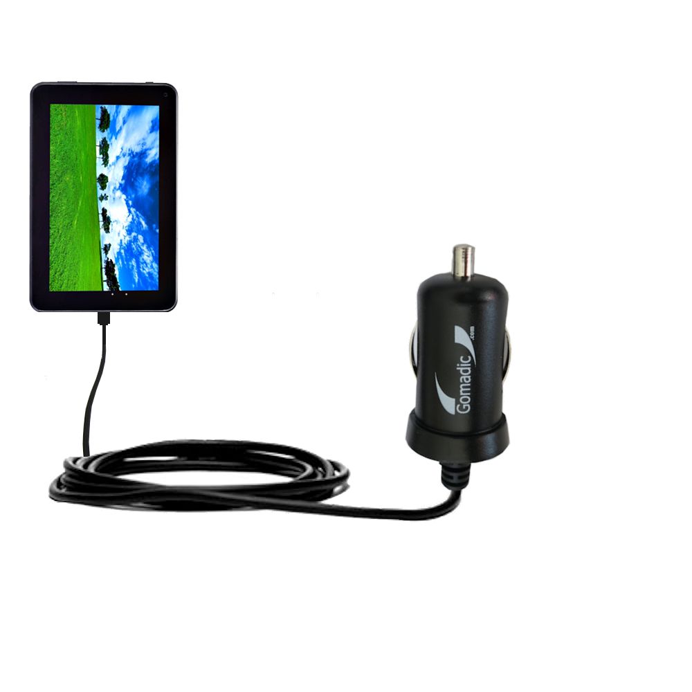 Mini Car Charger compatible with the Double Power D7020 D7015 7 inch tablet