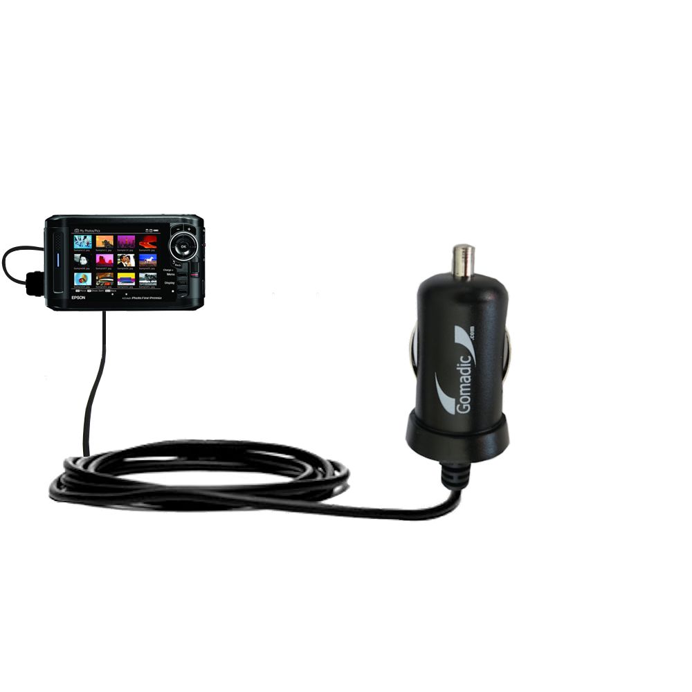 Mini Car Charger compatible with the Epson P-6000 / P-7000