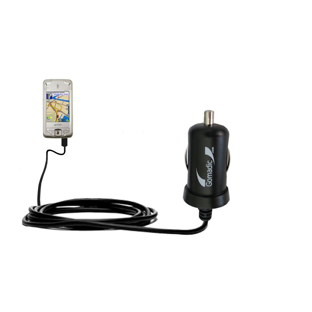 Mini Car Charger compatible with the ETEN M700 M750