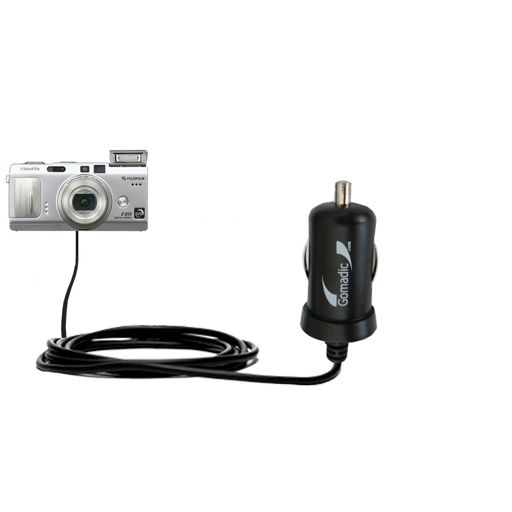 Mini Car Charger compatible with the Fujifilm FinePix F810