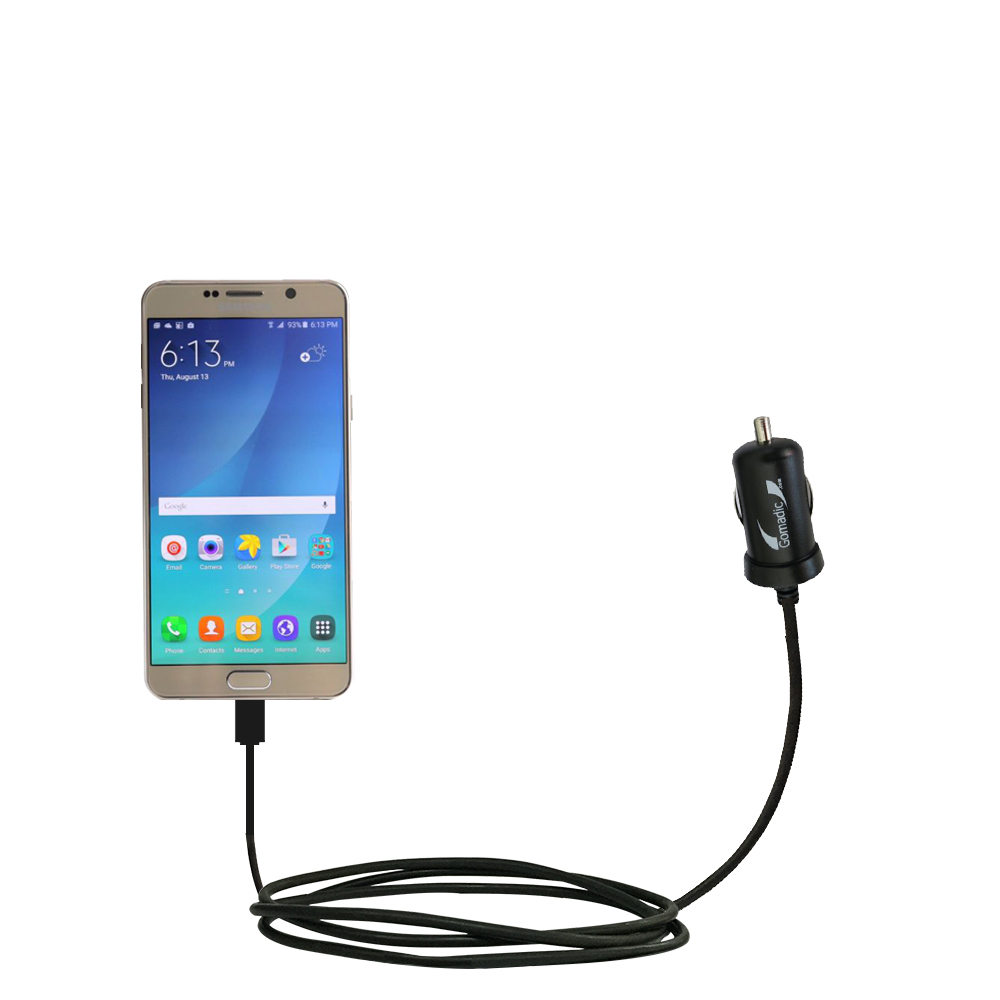 Mini Car Charger compatible with the Galaxy Note 7 Note 7