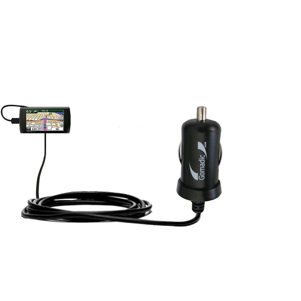 Mini Car Charger compatible with the Garmin 295W