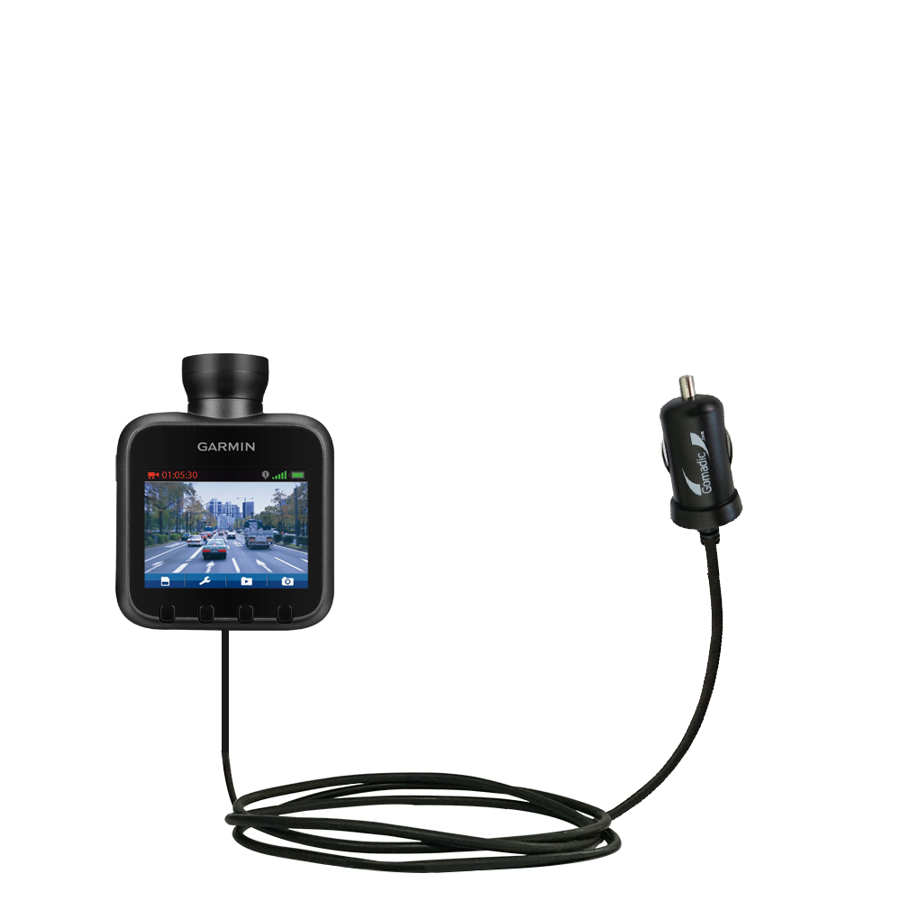 Mini Car Charger compatible with the Garmin Dash Cam 10 / 20