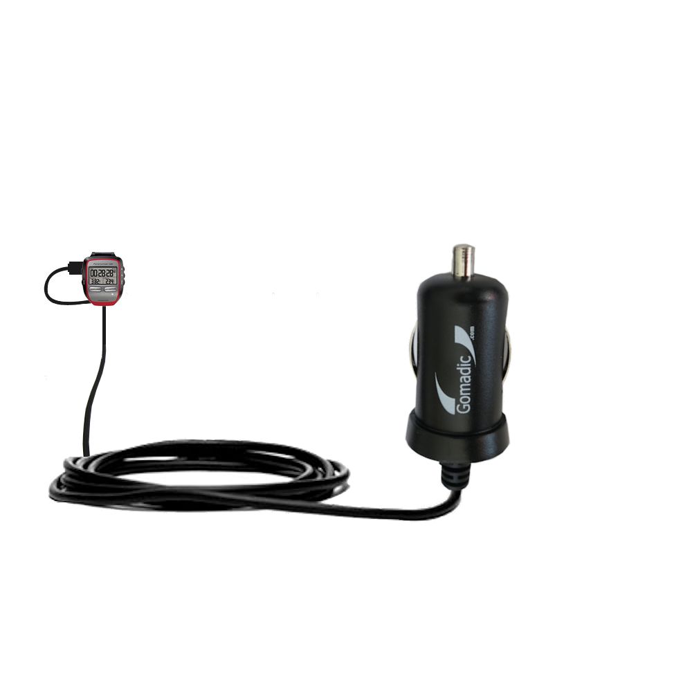 Mini Car Charger compatible with the Garmin Forerunner 305