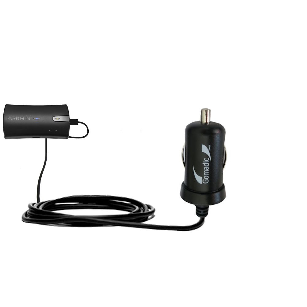 Mini Car Charger compatible with the Garmin GLO