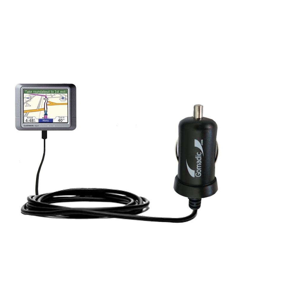 Mini Car Charger compatible with the Garmin Nuvi 260