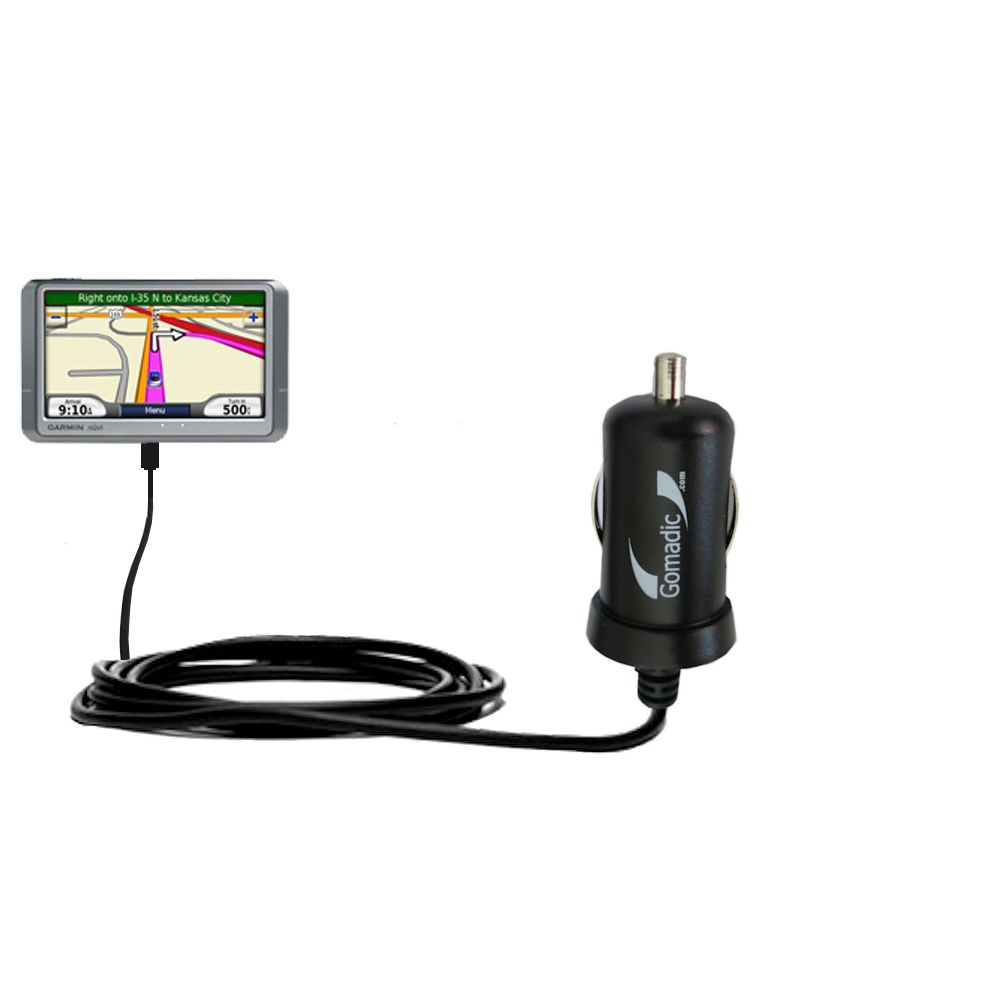 Mini Car Charger compatible with the Garmin Nuvi 880