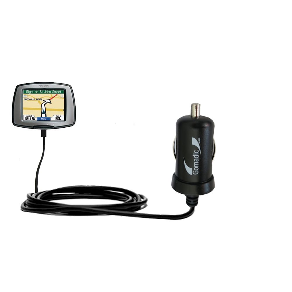 Mini Car Charger compatible with the Garmin StreetPilot C310