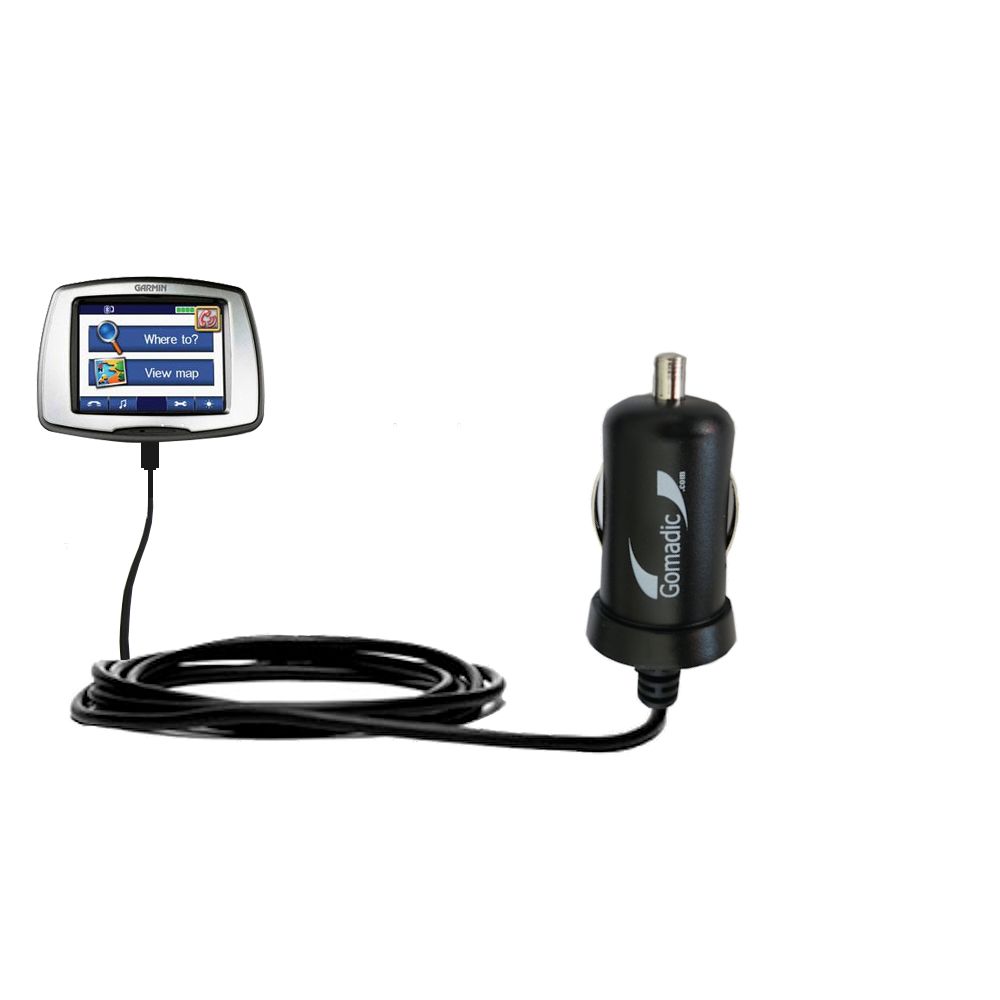 Mini Car Charger compatible with the Garmin StreetPilot C510