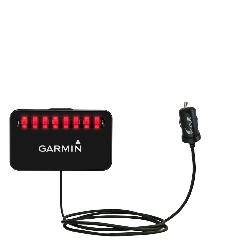 Mini Car Charger compatible with the Garmin Varia