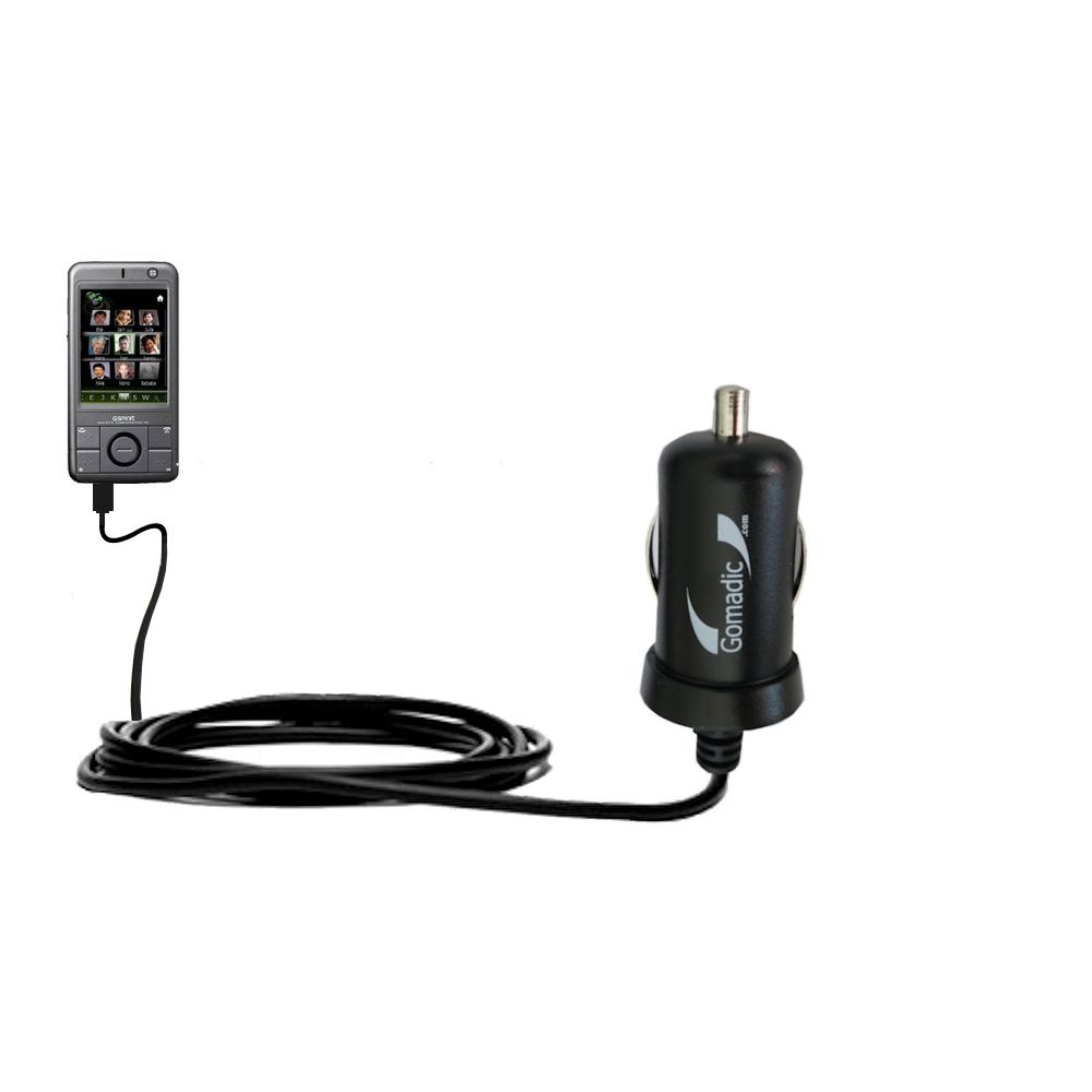 Mini Car Charger compatible with the Gigabyte GSMART MW702