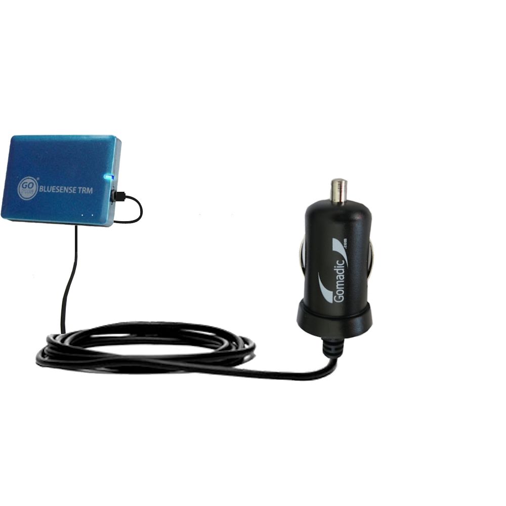 Mini Car Charger compatible with the GOgroove BlueSense TRM