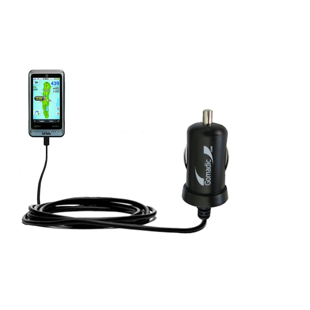 Mini Car Charger compatible with the Golf Buddy PT4