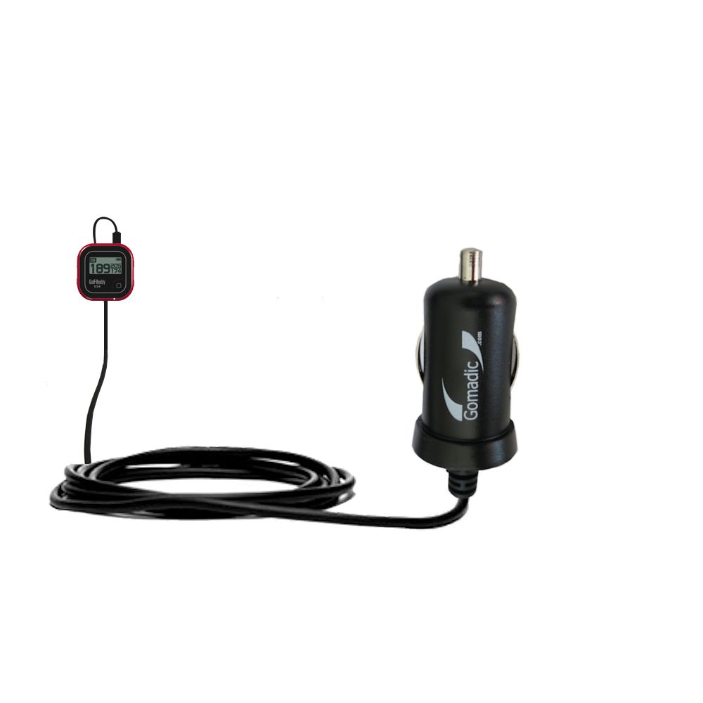 Mini Car Charger compatible with the Golf Buddy VS4